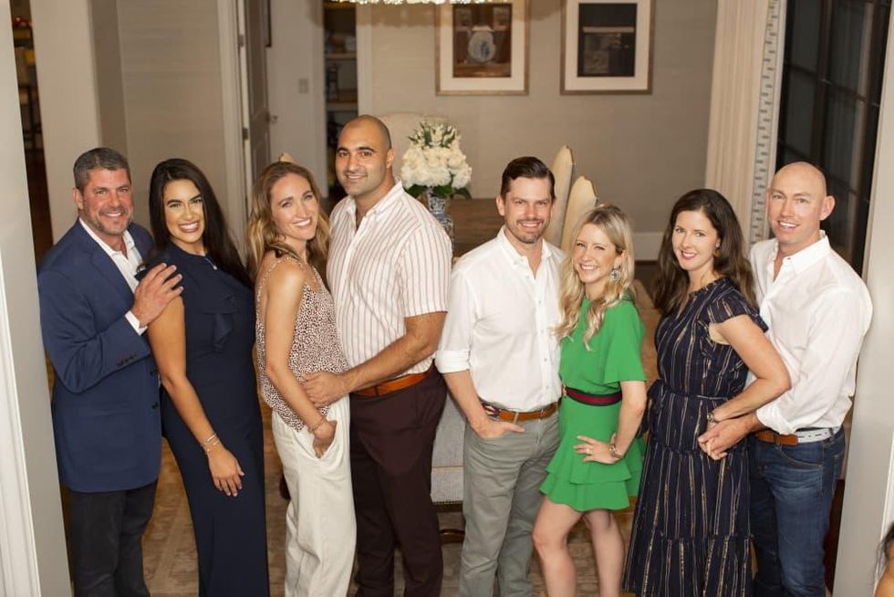 Homemade Hope Home is where the heart is gala kickoff 2021 Trent Kelley; Tiffany LaRose; Sina Fahrtash, Kelly Fahrtash; Margot Delaronde Marcell and Josh Marcell, Michelle and Mike Mann