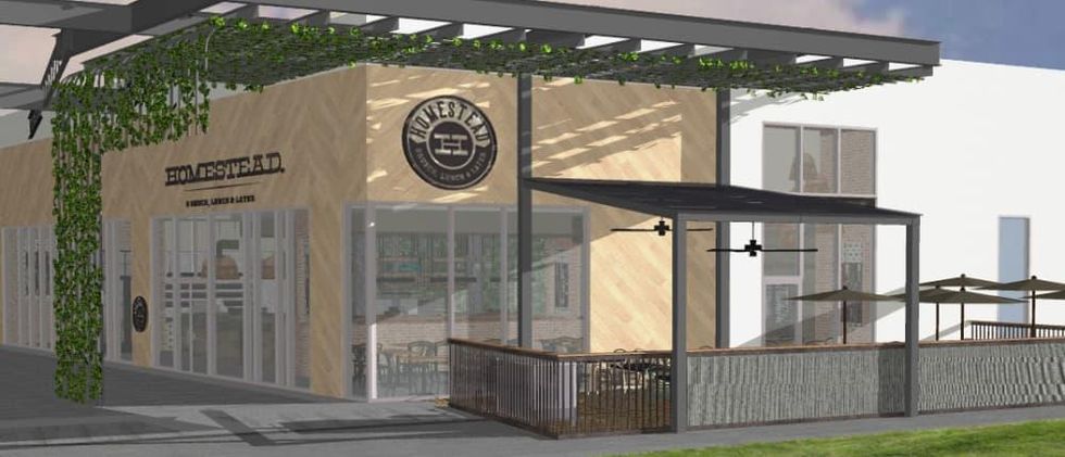 Homestead Kitchen & Bar rendering