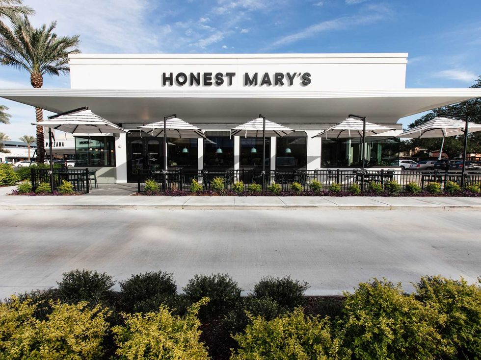 Honest Mary's restaurant exterior