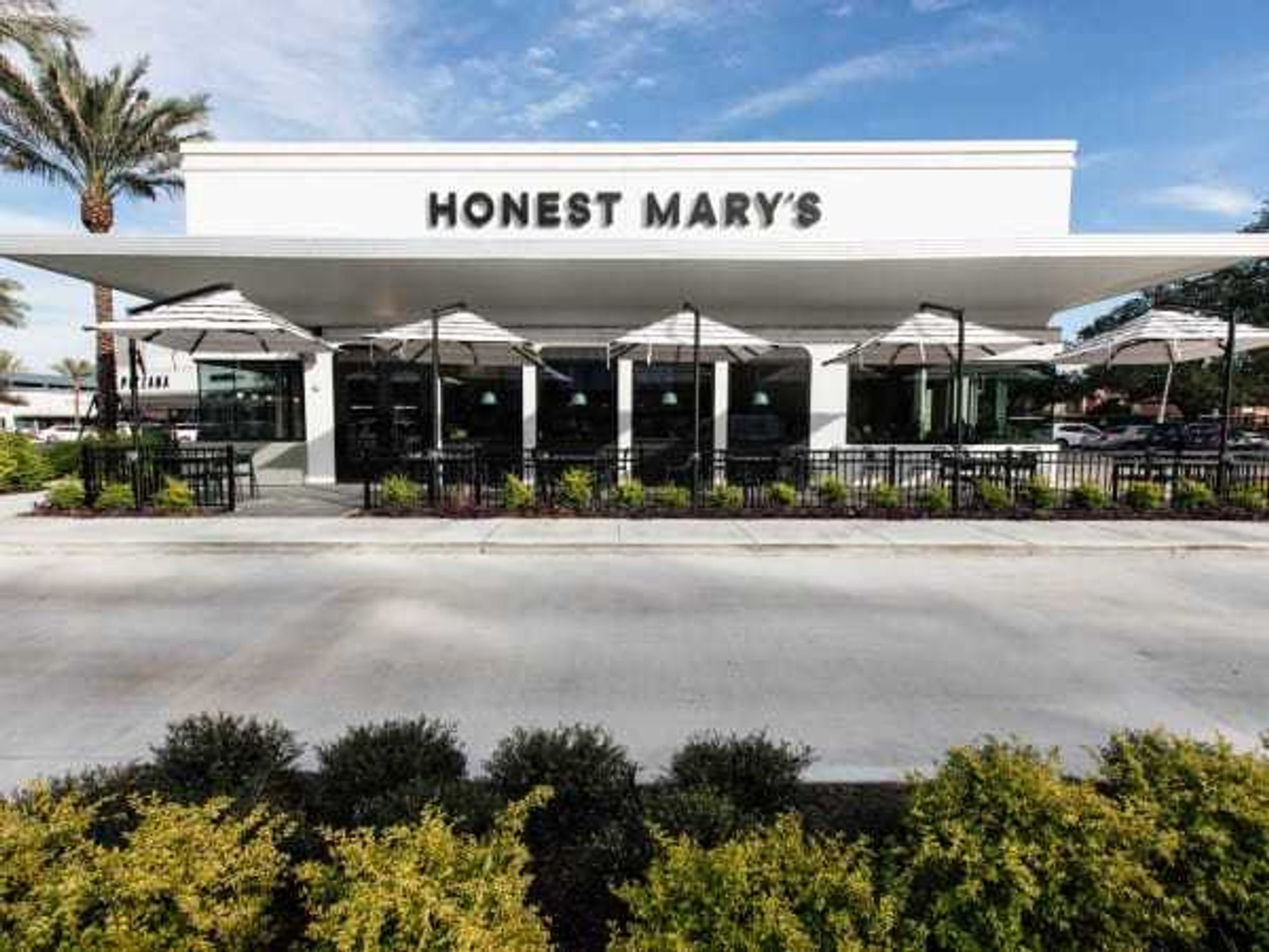 Honest Mary's restaurant exterior