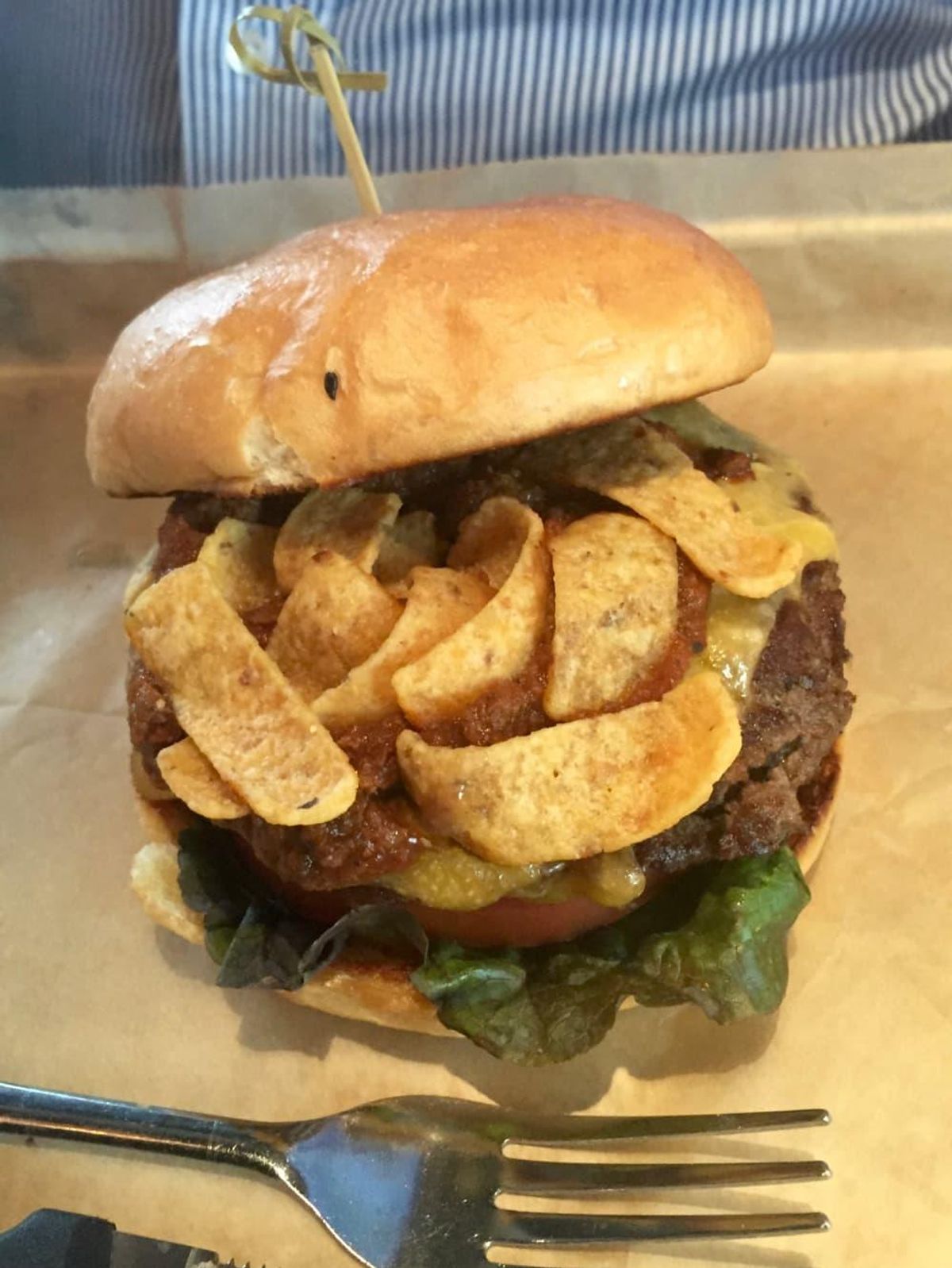 Terlingua burger. CultureMap Houston