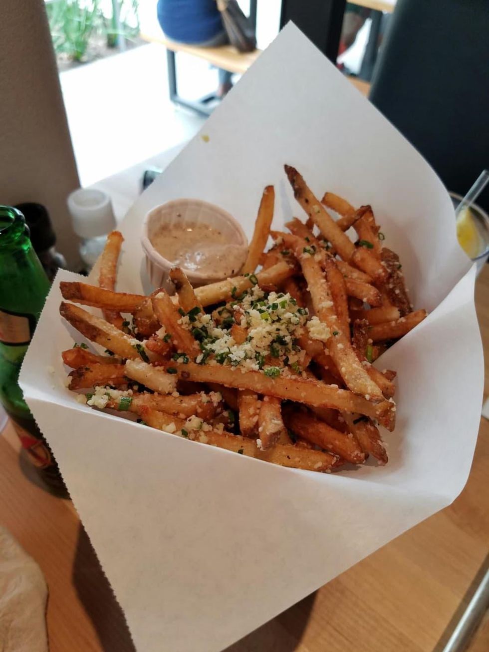 Hopdoddy Parmesan truffle fries