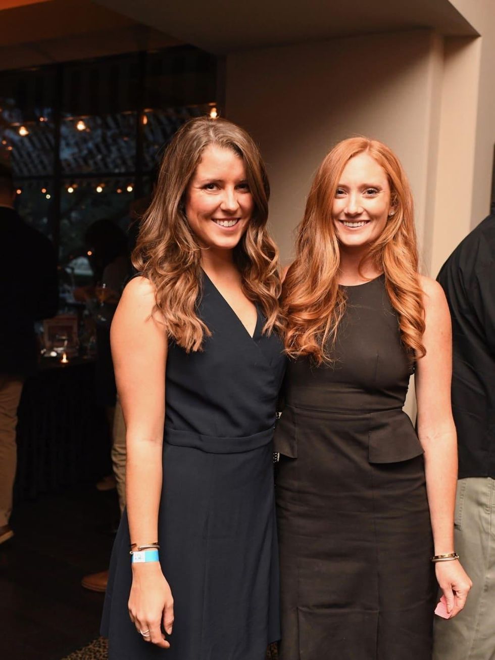 Hope Ward, Gillian Hogan at YHHCC Fall Mixer