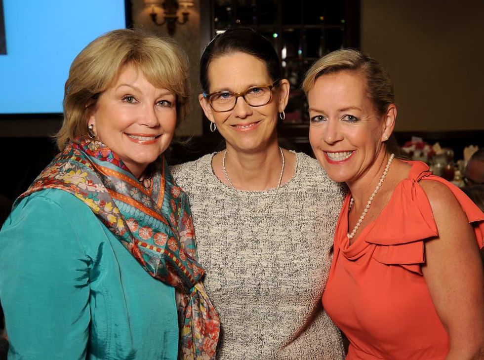 Hospice Butterfly Luncheon, March 2016, Jan Carson, Elizabeth DeLuca, Rosemary Schatzman