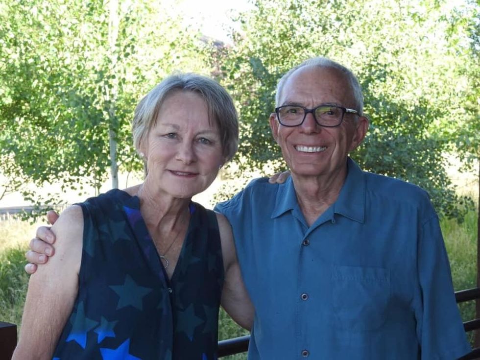 Host for Promontory party Jane Howze and John Mann