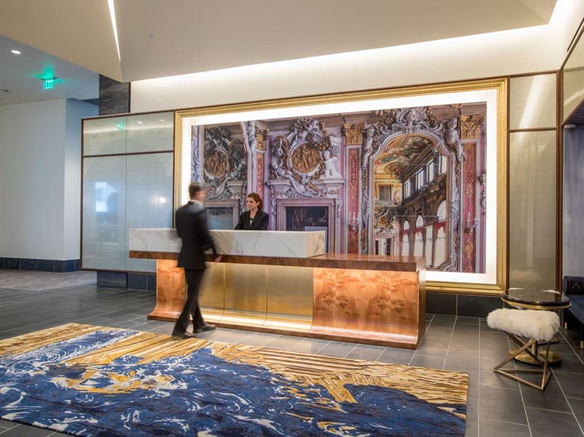 Hotel Alessandra lobby