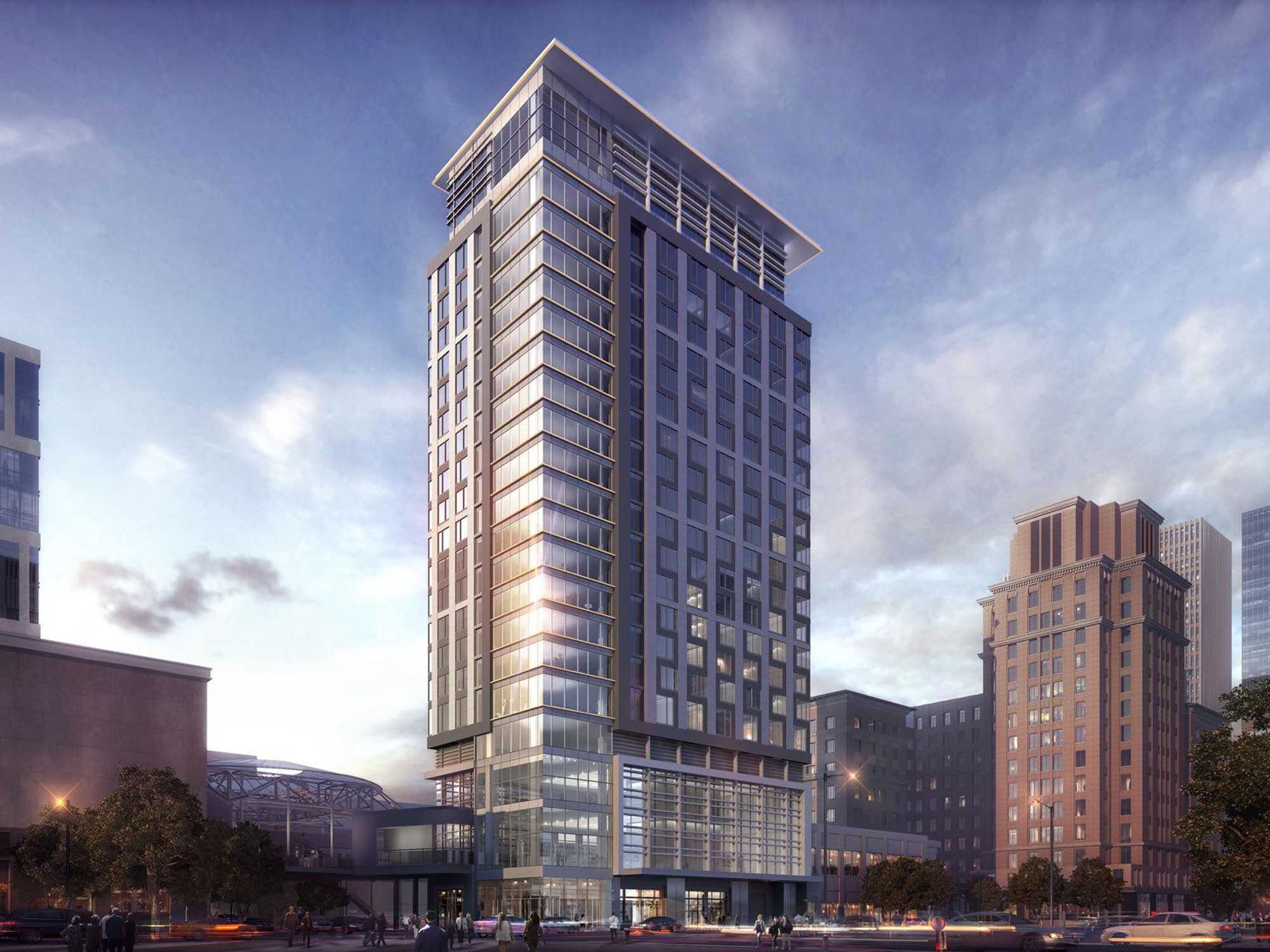 Hotel Alessandra rendering for GreenStreet January 2015