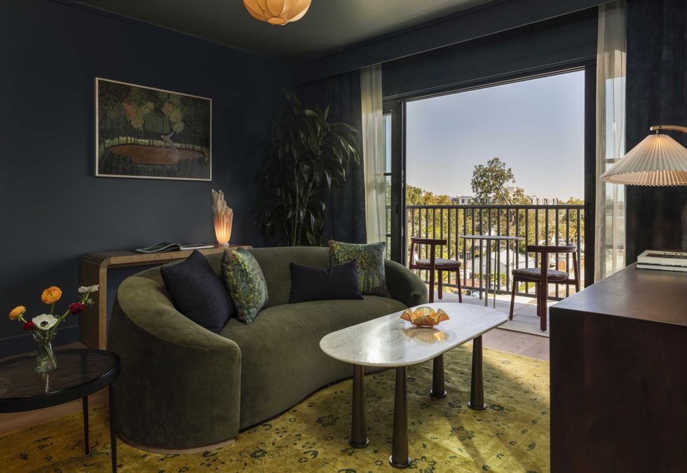 Hotel Daphne guest room