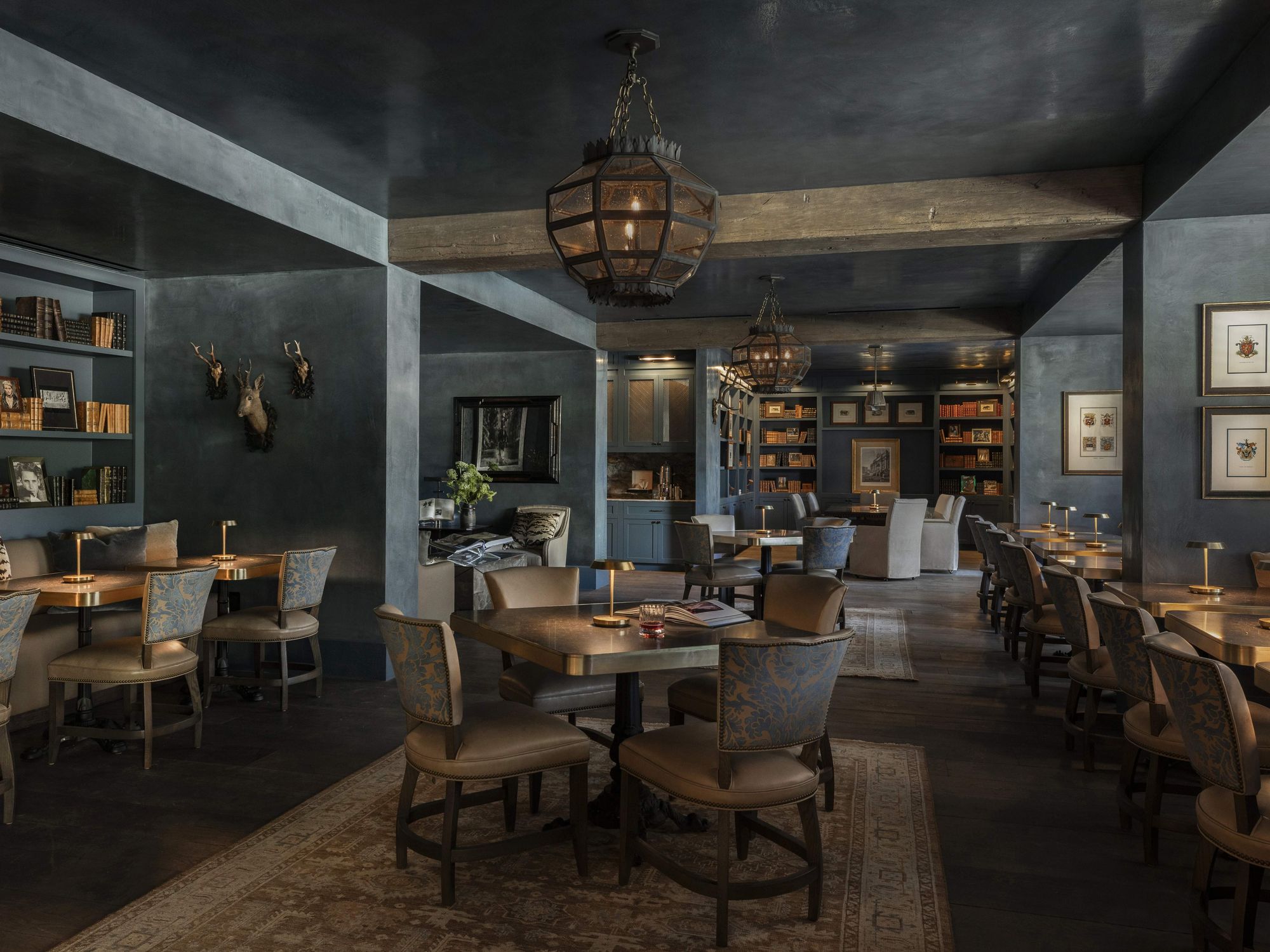 Hotel Ganduca Houston, renovated library