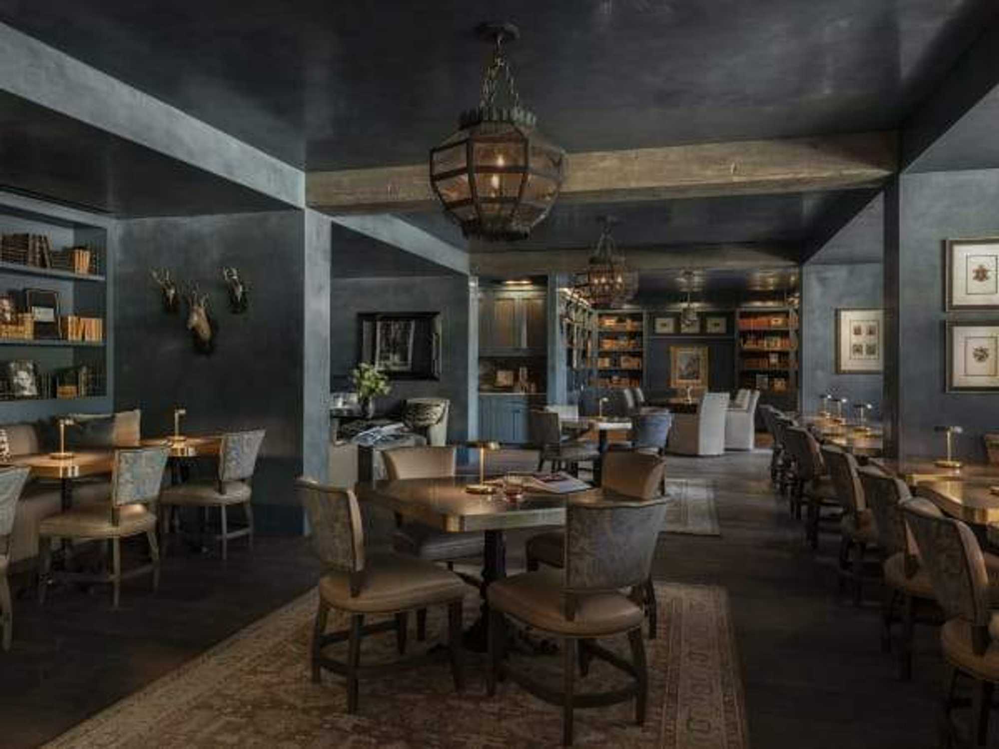 Hotel Ganduca Houston, renovated library