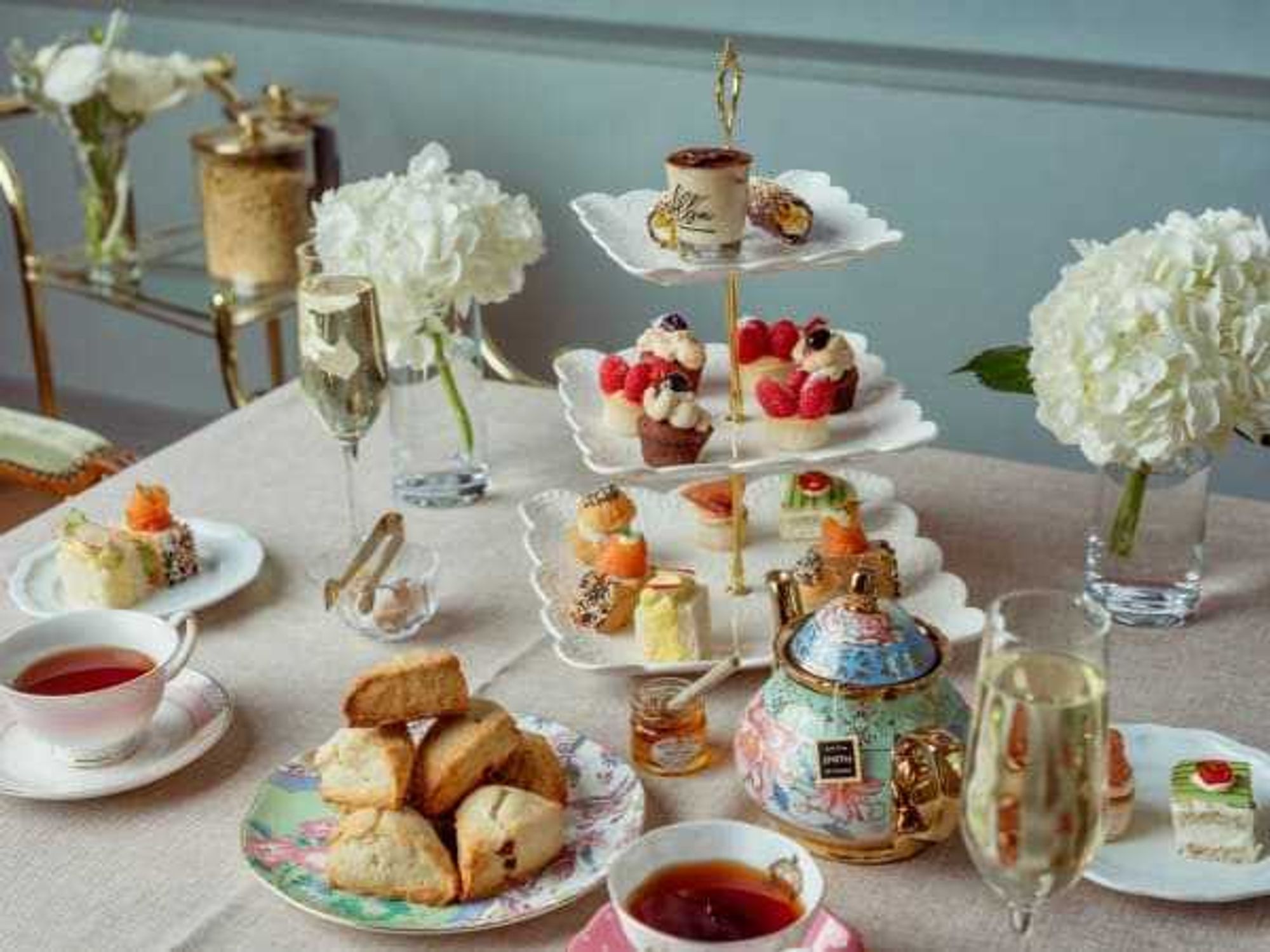 Hotel Granduca afternoon tea