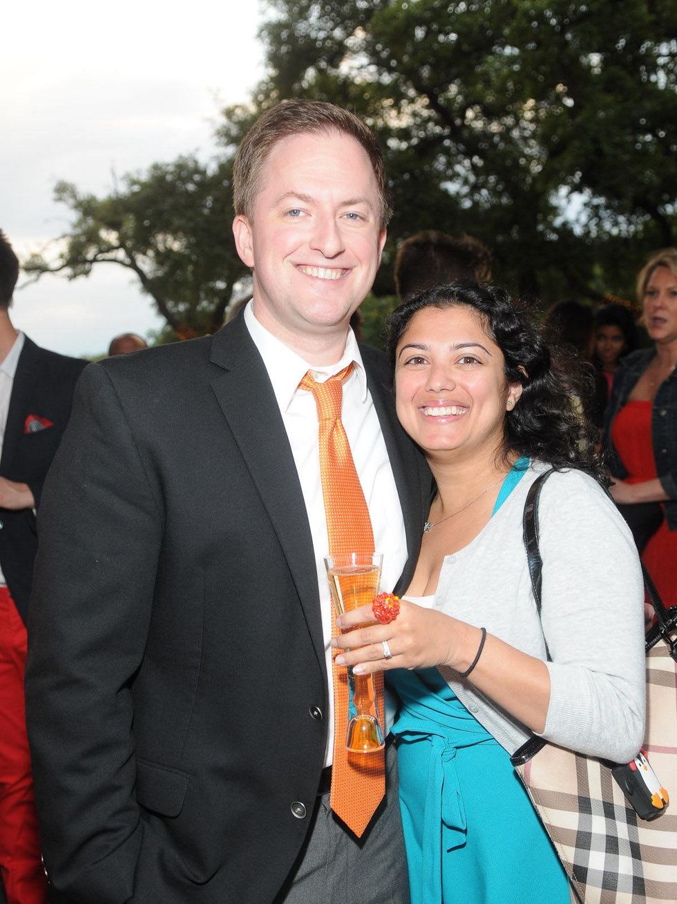 Hotel ZaZa Houston spring social April 2013 Chris Kasavich, Reema Kasavich