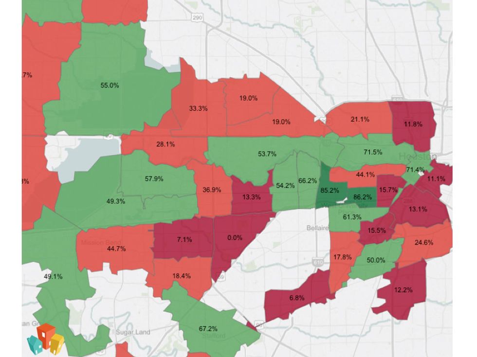 HotPad map Houston pet-friendly rentals January 2015