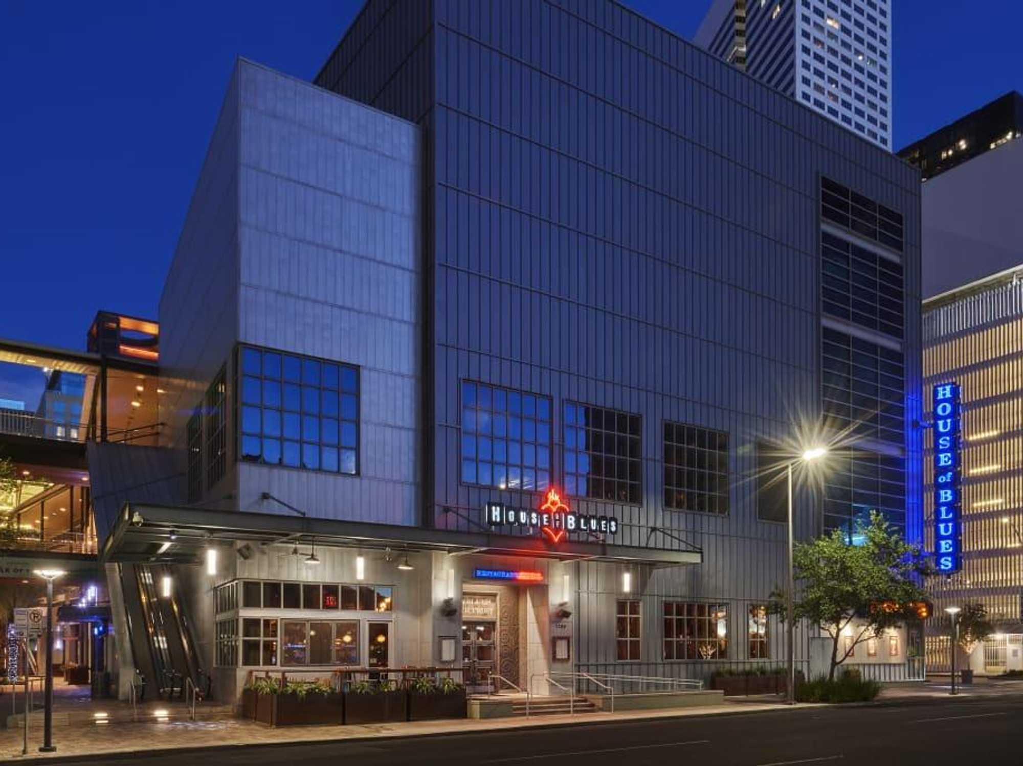 House of Blues exterior Houston