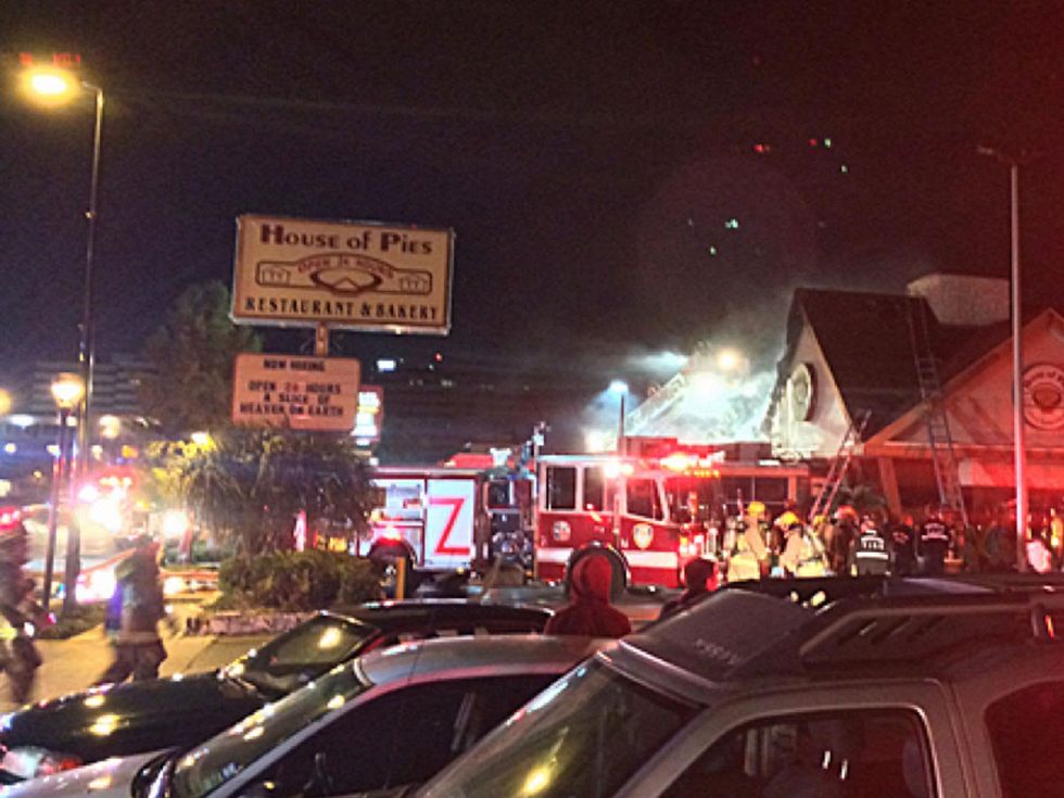 House of Pies burns down November 2013