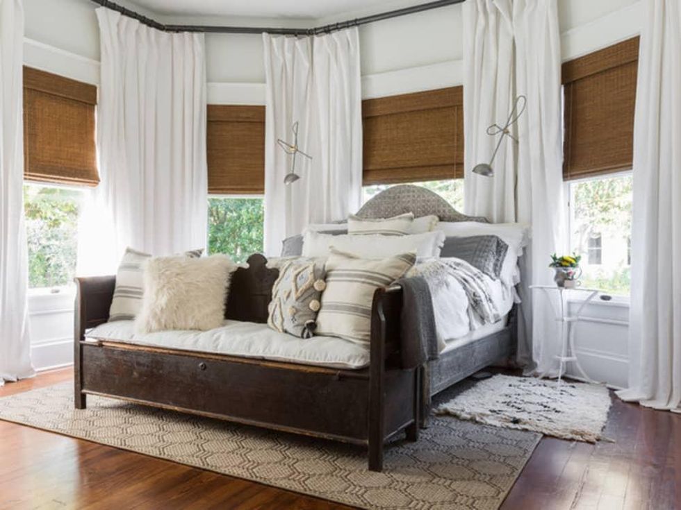Housotn, Houzz Bohemian-Chic Style Home for a New Family, June 2017, master bedroom