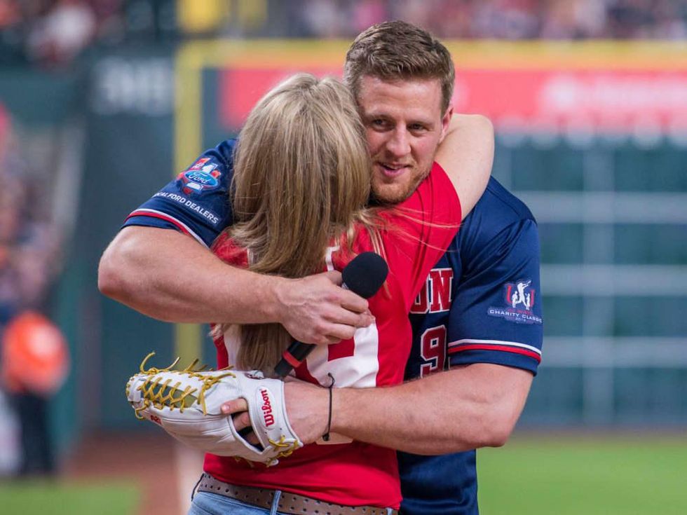 Houston, 5th annual JJ Watt Charity Classic, May 2017, J.J. Watt, Connie Watt