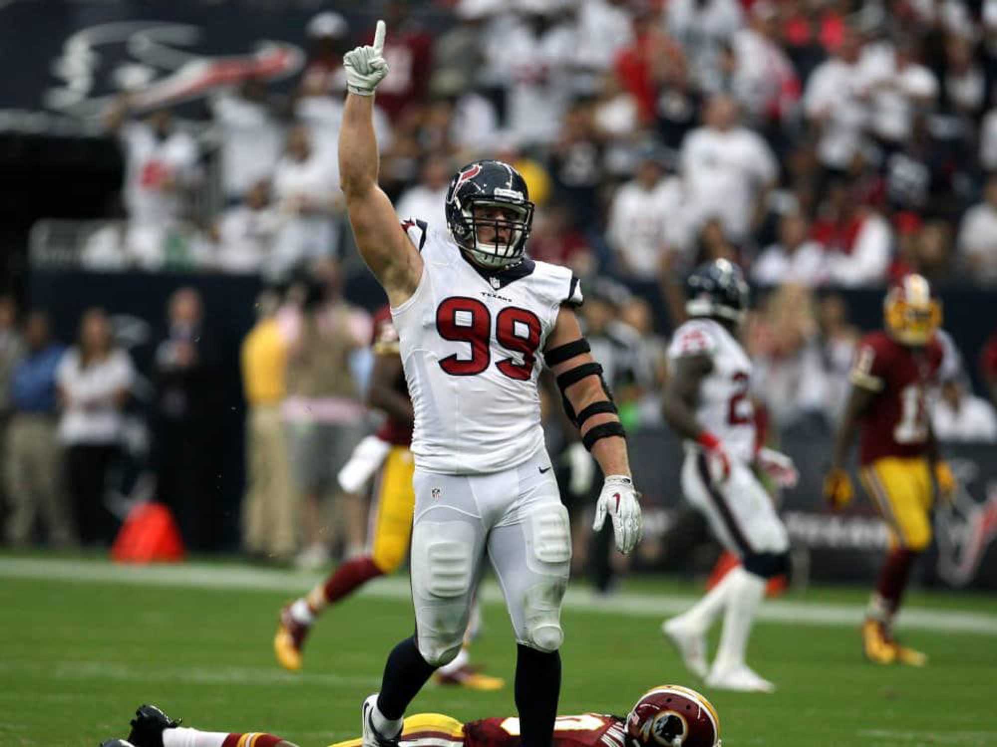 Houston, 5th annual JJ Watt Charity Classic, May 2017, J.J. Watt on the field