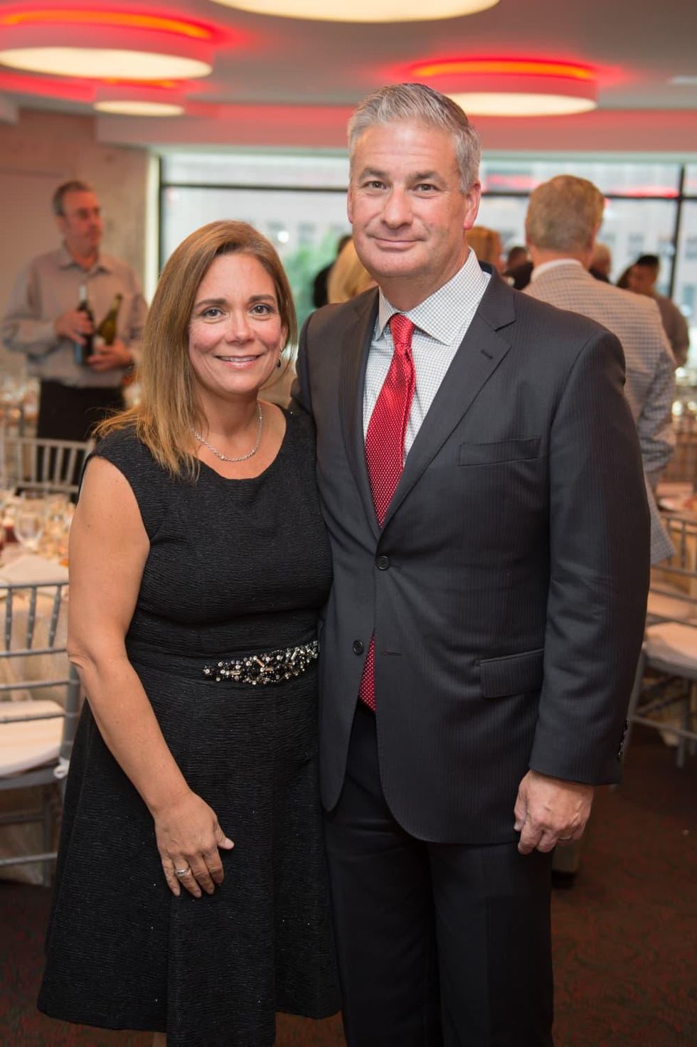 Houston, Alley Theatre opening night, October 2015, Carmen Mach, Butch Mach