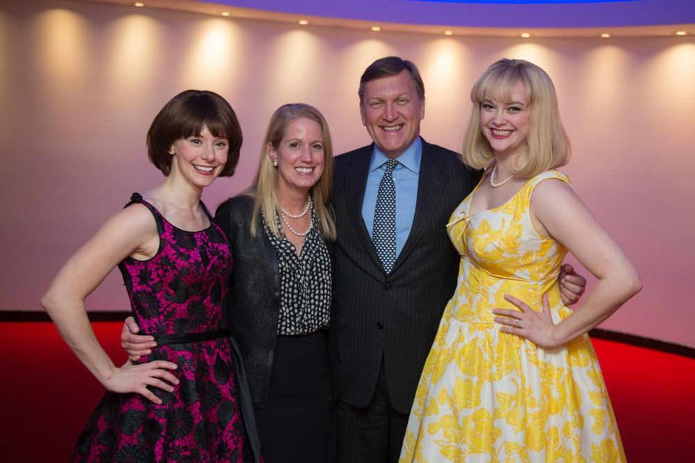 Houston, Alley Theatre opening night, October 2015, Emily Trask, Jennifer Smith, Peter Ragauss, Melissa Pritchett