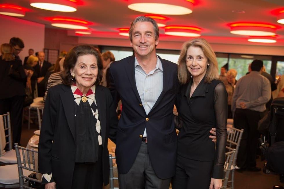 Houston, Alley Theatre opening night, October 2015, Patty Hubbard, Ford Hubbard, Molly Hubbard