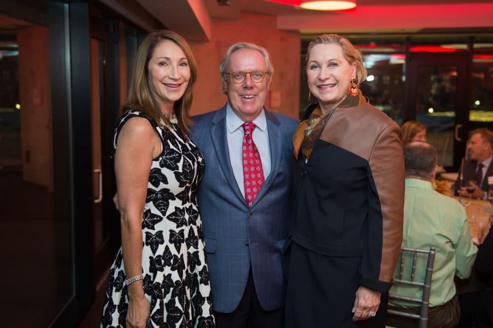 Houston, Alley Theatre opening night, October 2015, Soraya McCLelland, Michael Linn, Carol Linn