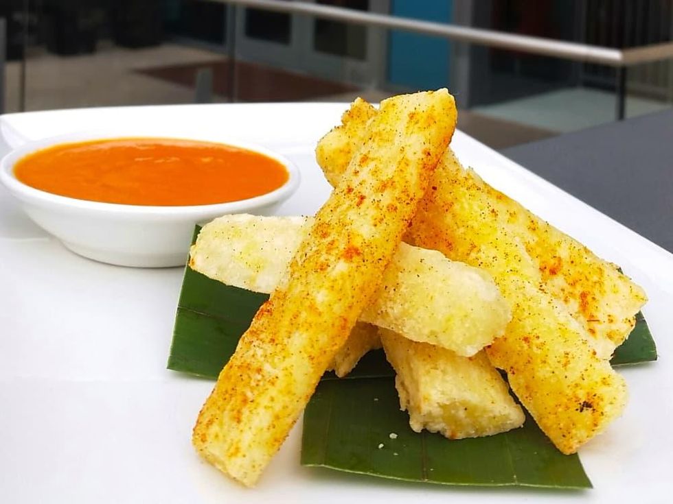 Houston, Americas River Oaks, August 2015, yuca fries