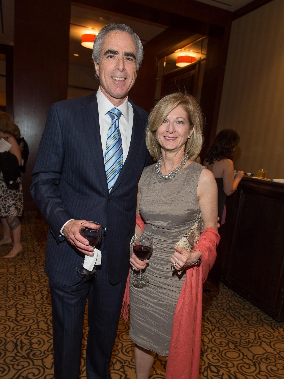 Karl and Ann Stern at the Houston Area Women's Center cabaret evening ...