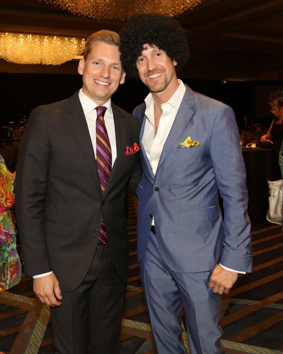 Houston Area Women's Center Gala, Kyle Dutton and Mike Mahlstedt