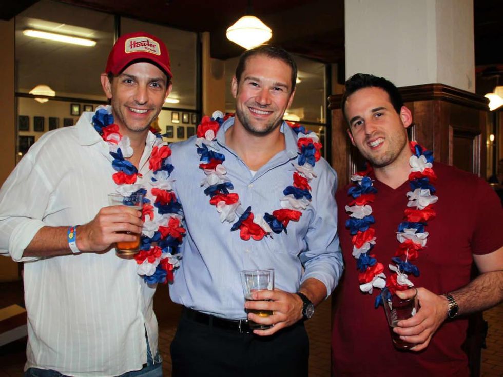 Houston Area Women's Center Young Leaders 7/16 John Black, Shaun McDonald, Brett Snyder