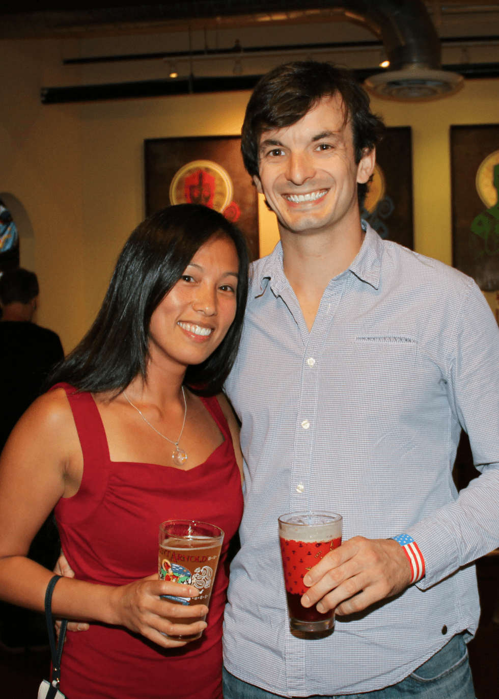 Houston Area Women's Center Young Leaders 7/16 Mathieu Adams, My-Hahn Adams