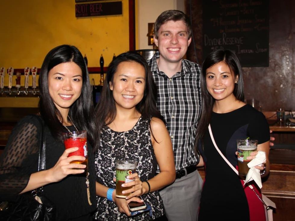Houston Area Women's Center Young Leaders 7/16 Vera Song, Joyce Zhang, Robby Glenn, Vy Ngoc Nguyen