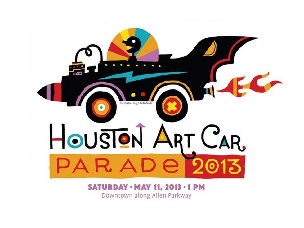 Houston Art Car Parade 2013, logo