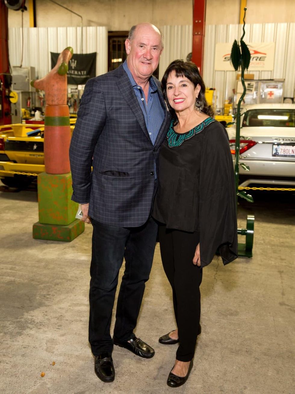 Houston, Art of Conversation kick off, Oct. 2016, Ken and Mady Kades