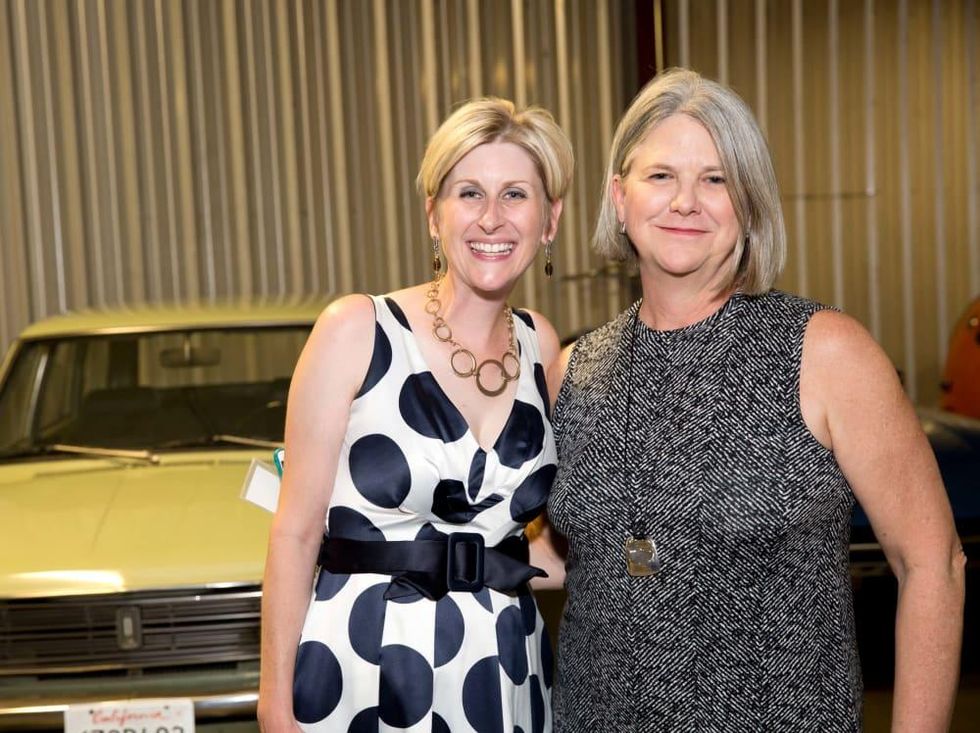 Houston, Art of Conversation kick off, Oct. 2016, Nicole Longnecker and Ella Park