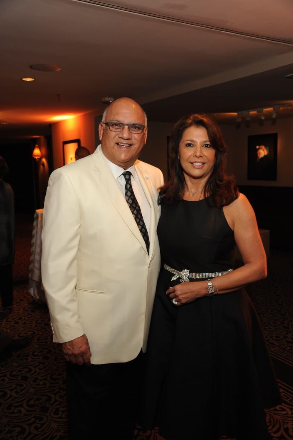 Houston Arts Alliance dinner 5/16, Dr. Fred Aguilar, Regina Garcia