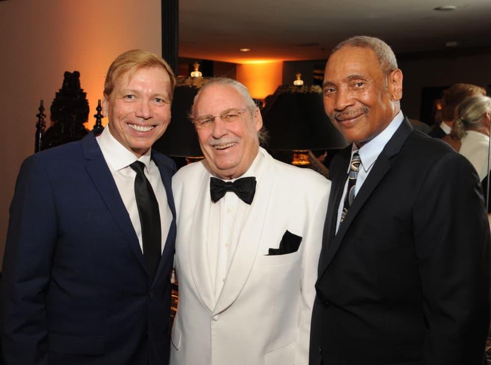 Houston Arts Alliance dinner 5/16, Jonathon Glus, Arthur Baird, John Guess Jr.