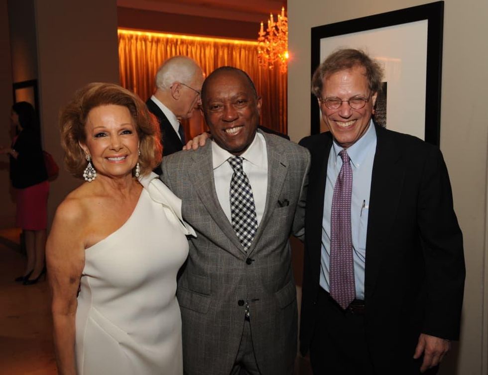 Houston Arts Alliance dinner 5/16, Philamena Baird, Mayor Sylvester Turner, Stephen Klineberg