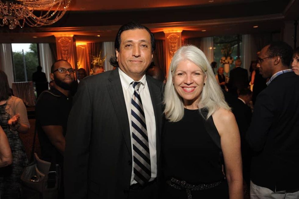 Houston Arts Alliance dinner 5/16, Tim Cisneros, Carla Cisneros