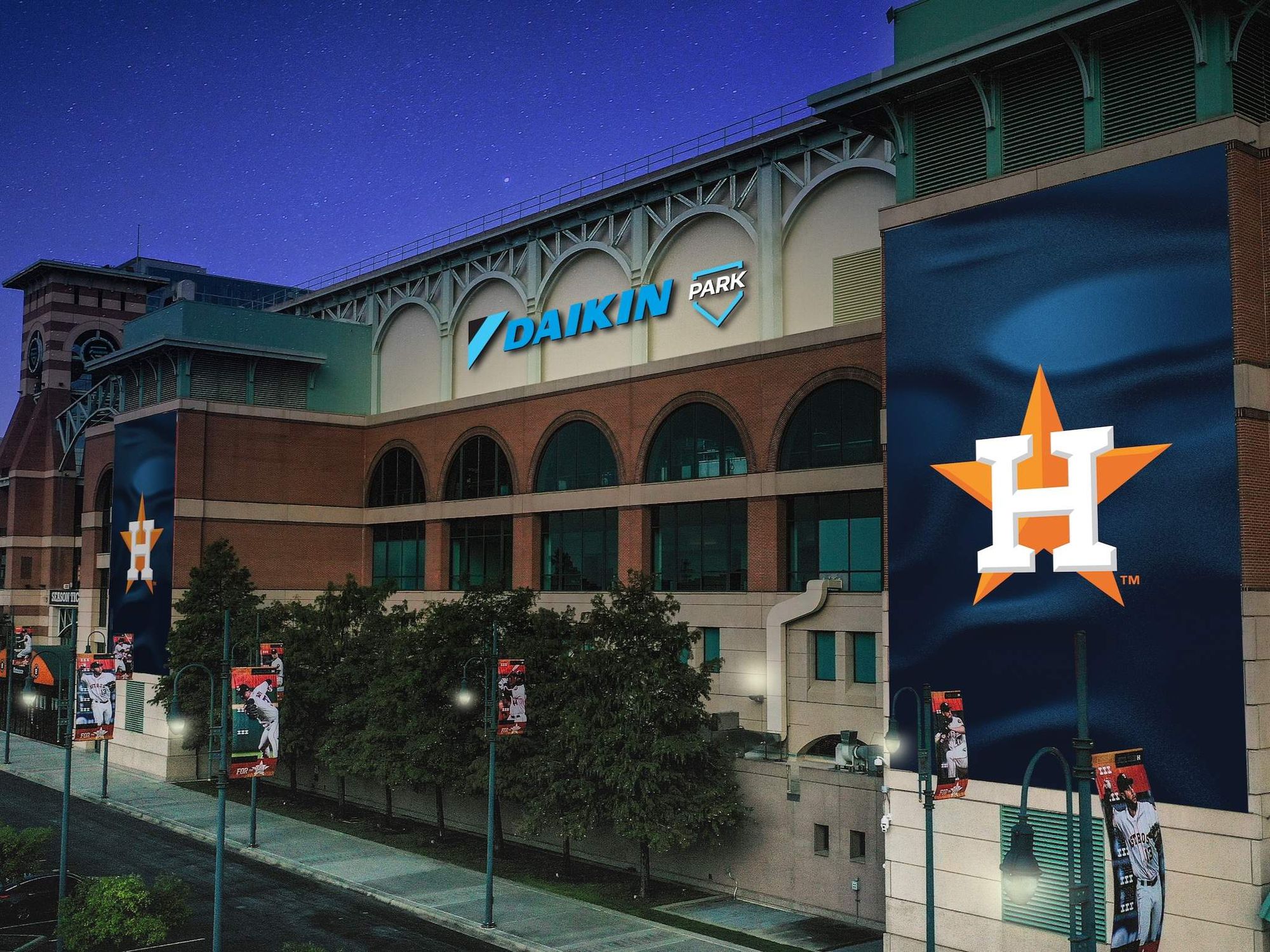 Houston Astros Daikin Park rendering