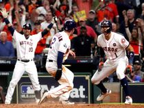 Houston Astros on X: Gold never gets old. Gold bats & socks