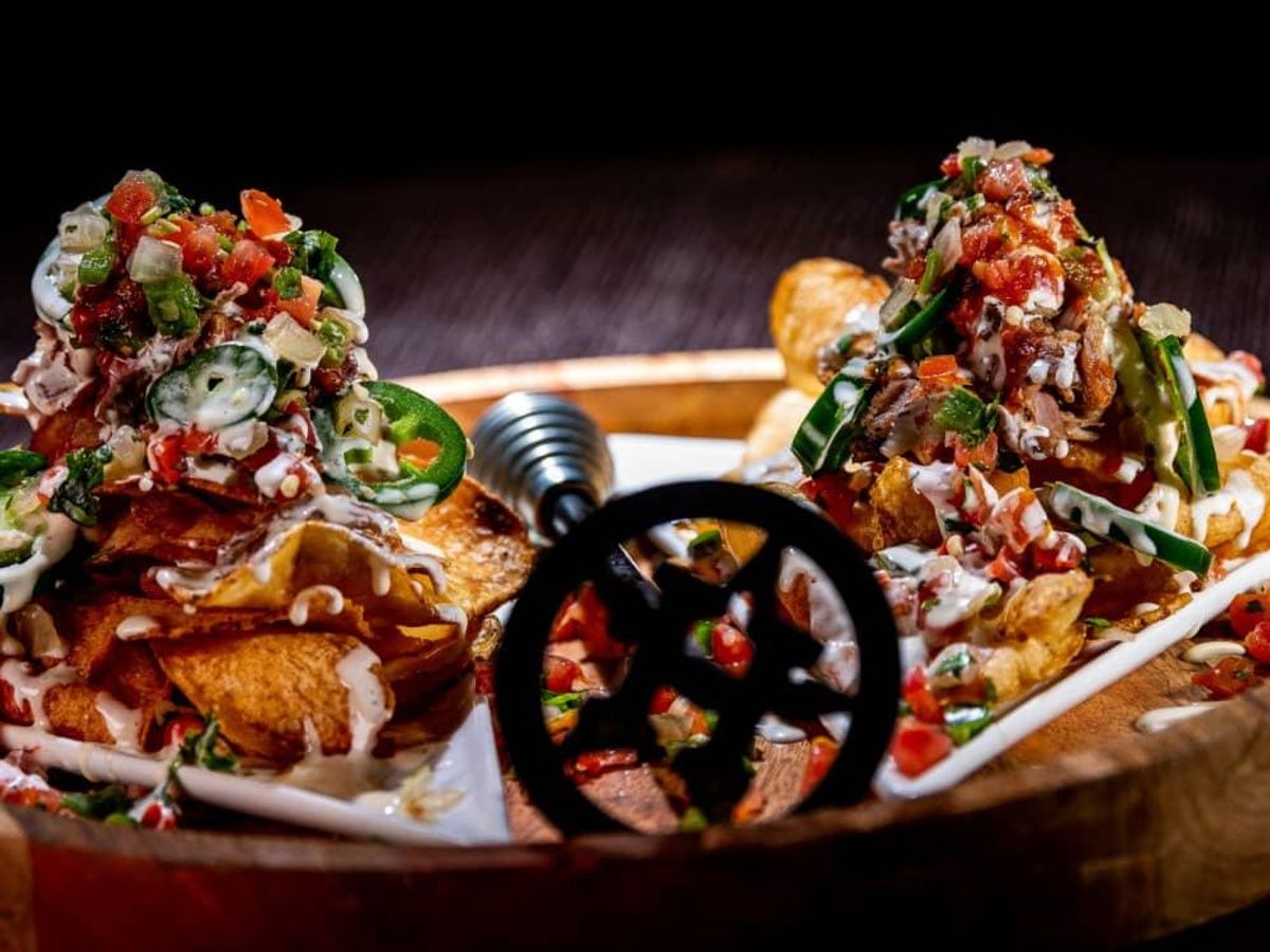 Texas Nachos with Brisket. CultureMap Houston