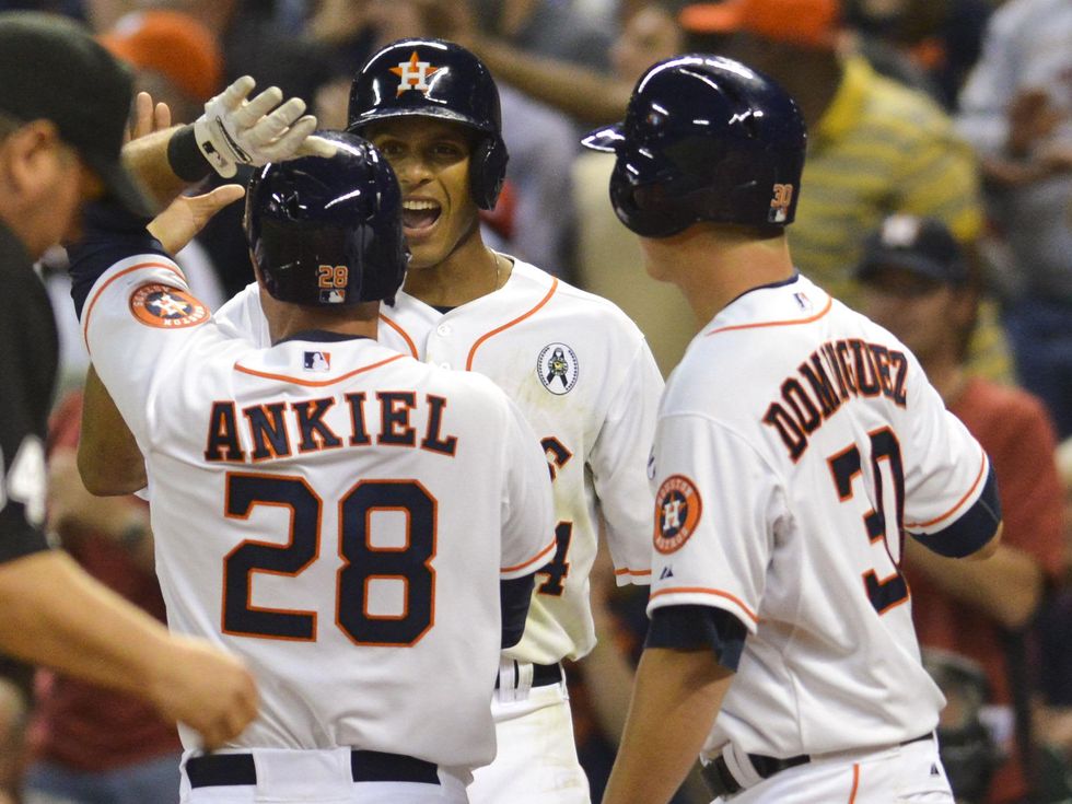 Houston Astros opener home run