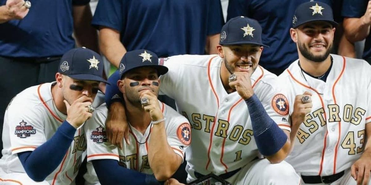 What is the Houston Astros' hashtag for 2020?