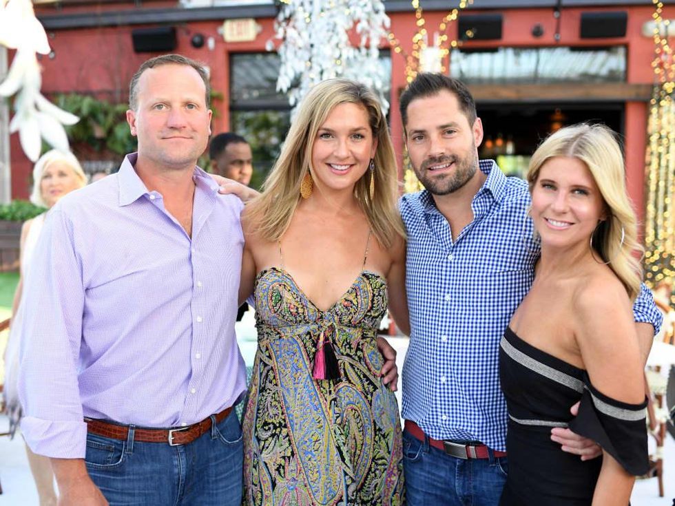 Houston, B&B Butchers & Restaurant Partini with Amschwand Sarcoma Cancer, June 2017, Josh Oren, Lisa Oren, Jay Fields, Allie Fields