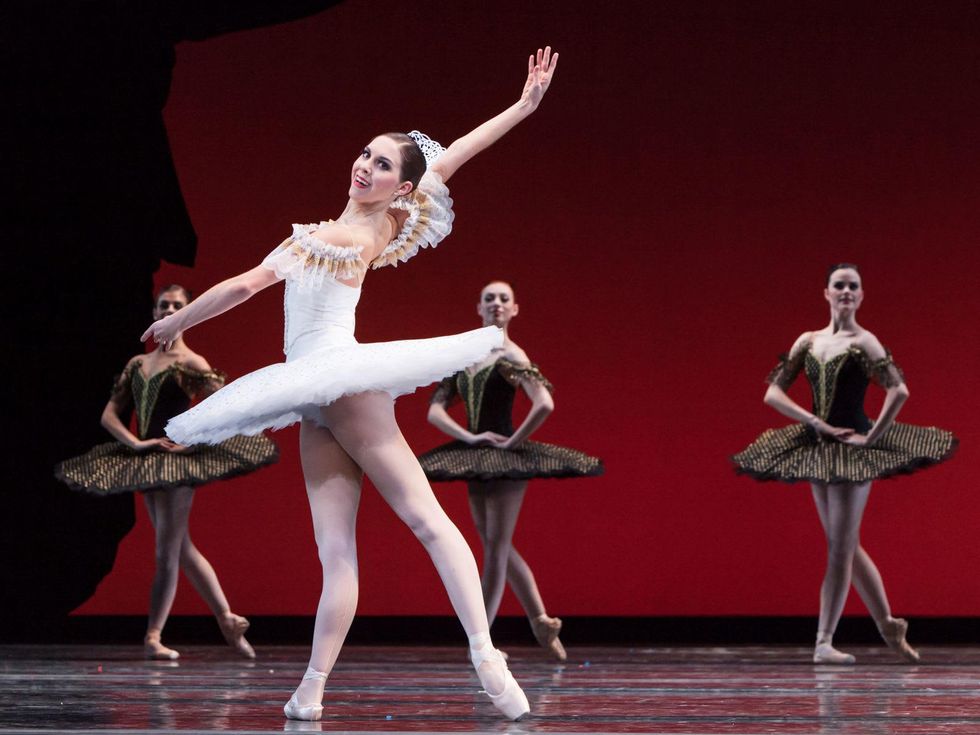 Houston Ballet 2014-15 season announcement January 2014 Paquita IMG_6515 Precourt & Artists of HB