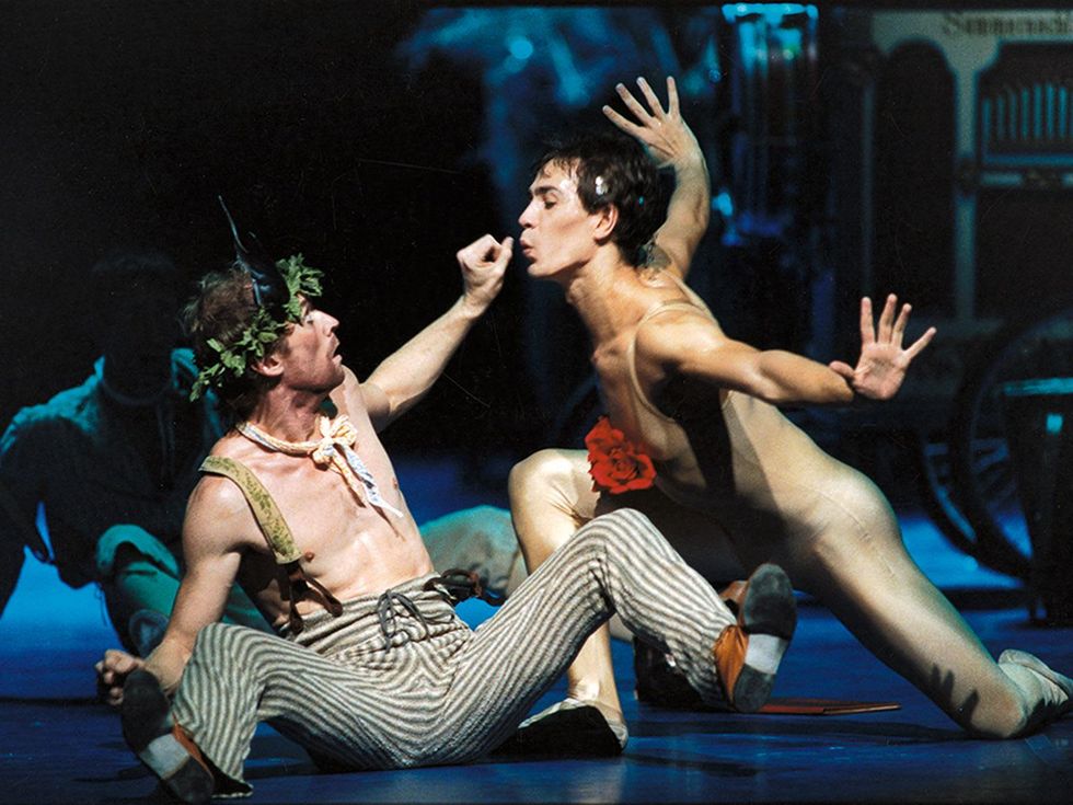 Houston Ballet A Midsummer Night\u2019s Dream September 2014 Artists of HB and John Neumeier - Rehearsal