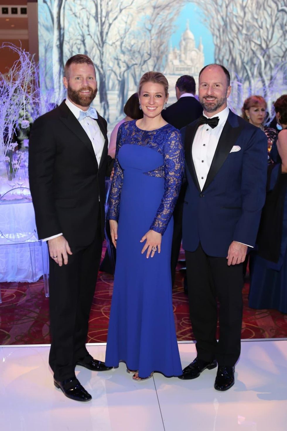 Houston Ballet Ball, Feb. 2016, Kevin Black, Christina Stith, Tony Bradfield