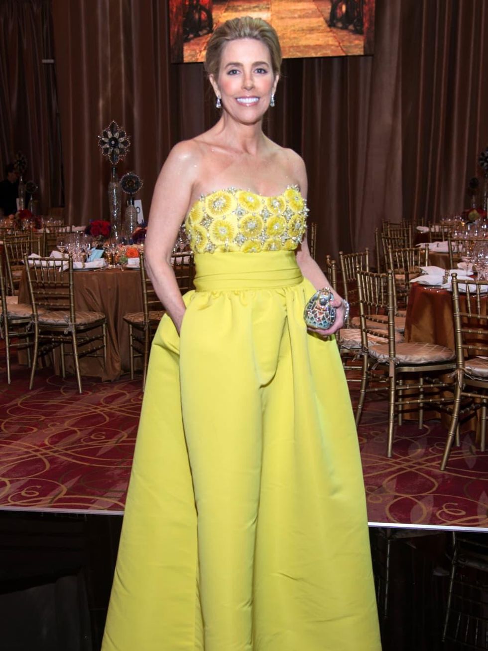 Houston, Ballet Ball gowns, Feb 2017, Linda Brown in Marchesa