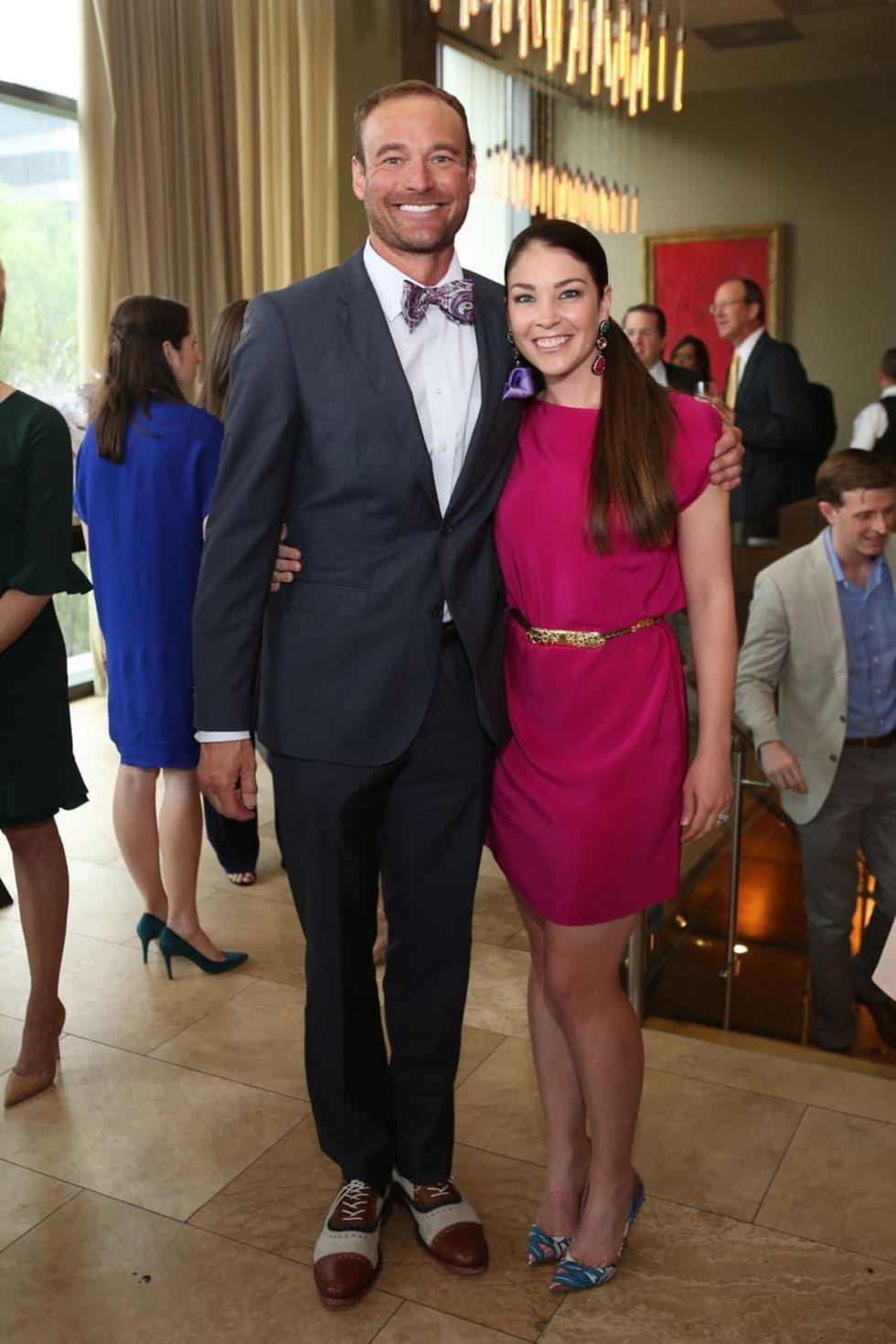Houston Ballet Barre dinner, April 2016 Jeremy Andrews, Jaquel Andrews